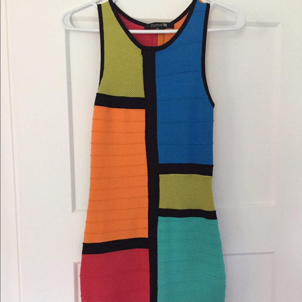 Colorblock Bodycon Dress