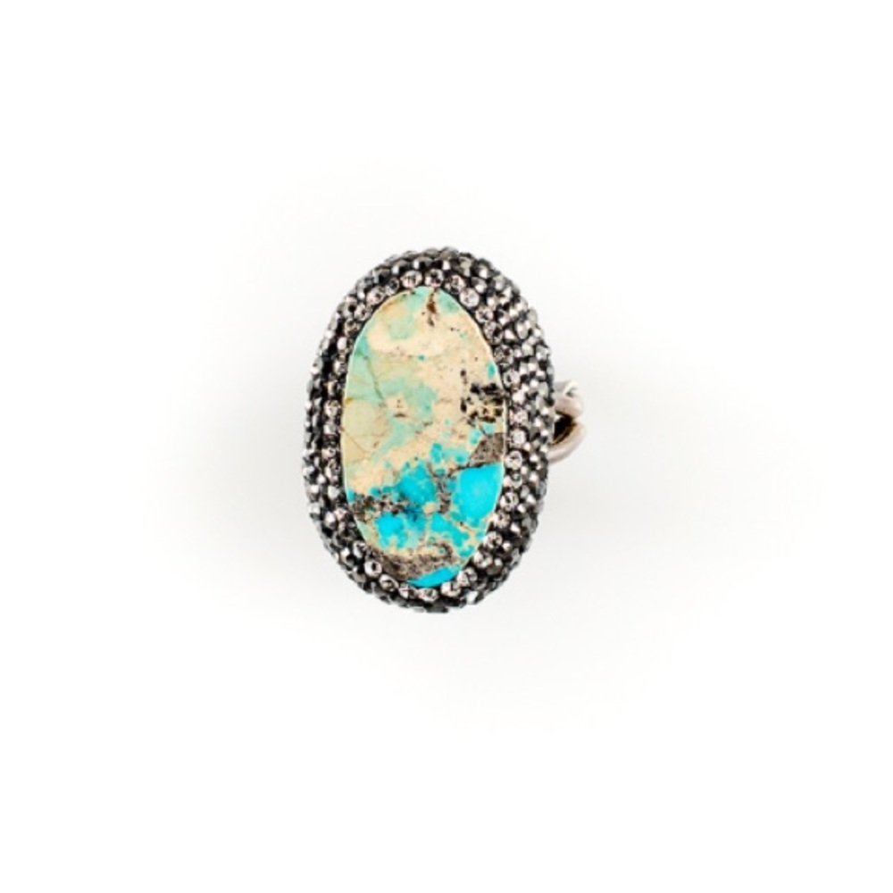 Multicolor Marble Ring