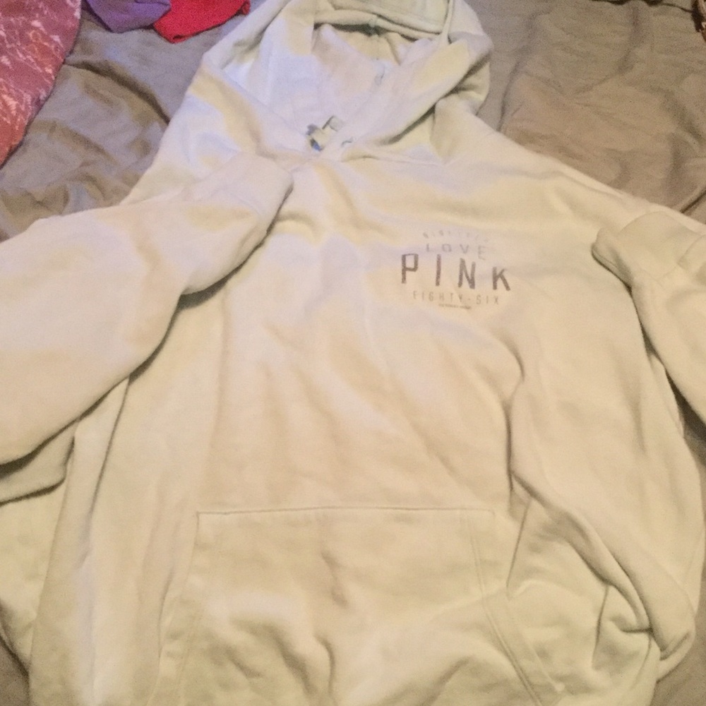 Light blue PINK sweatshirt