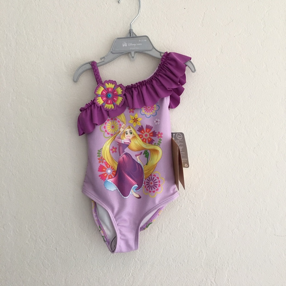 Disney tangle one piece swim suit