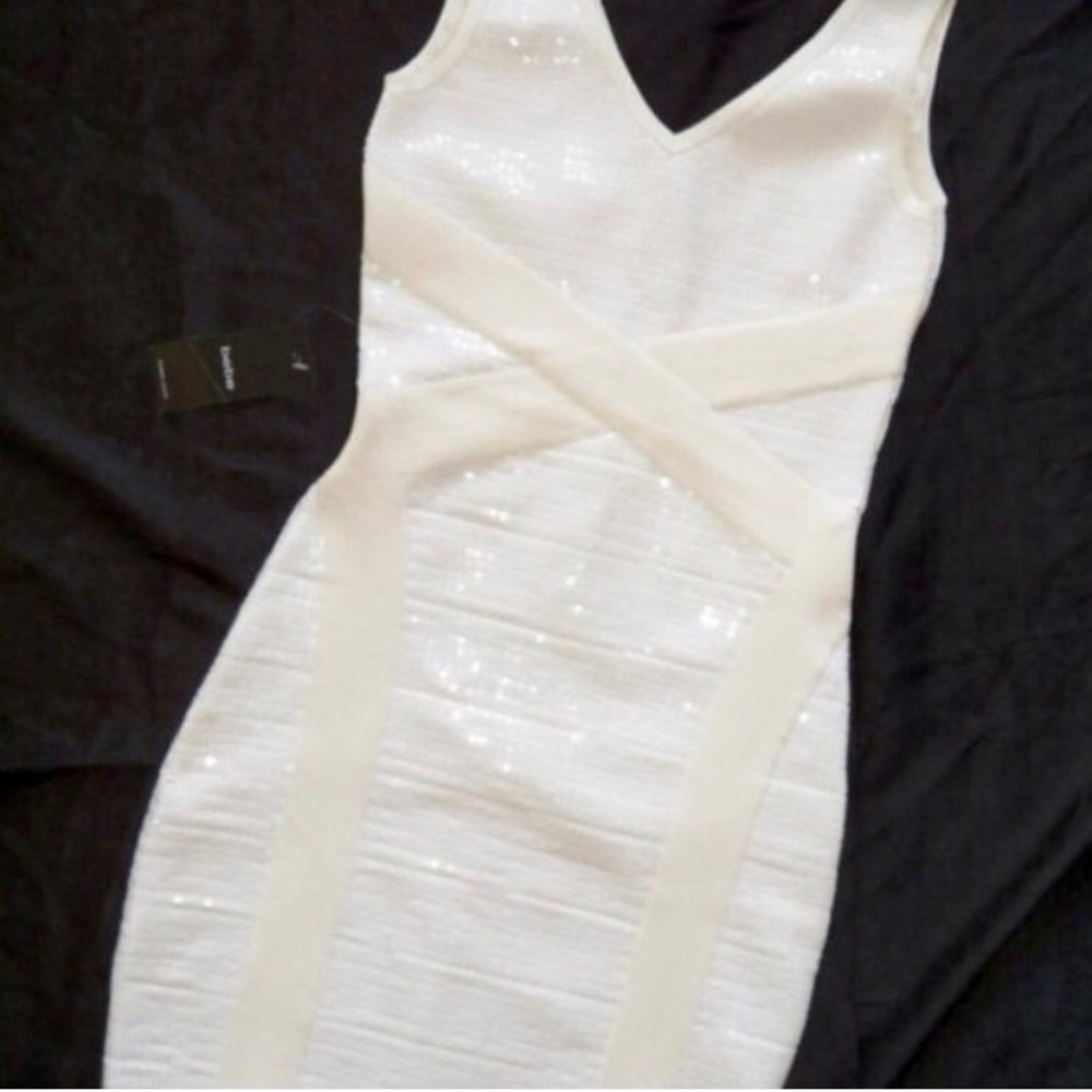 White Bebe Dress