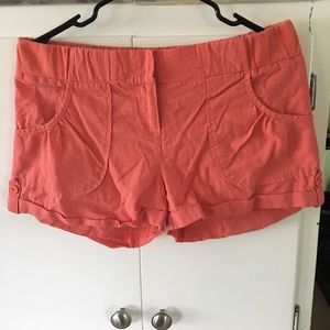 Carve designs coral shorts