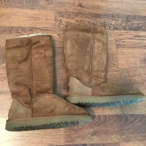 Classic tall brown UGG boot
