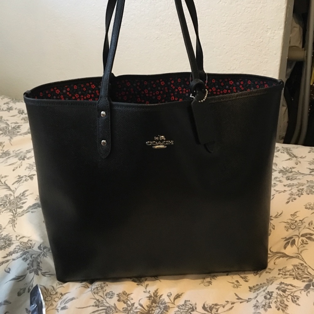 Reversible Coach tote