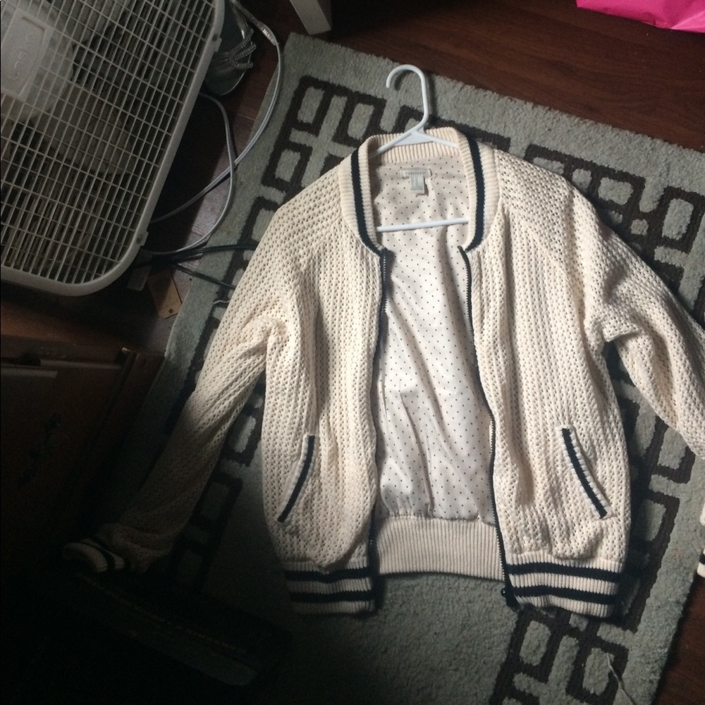 Cream colored jacket