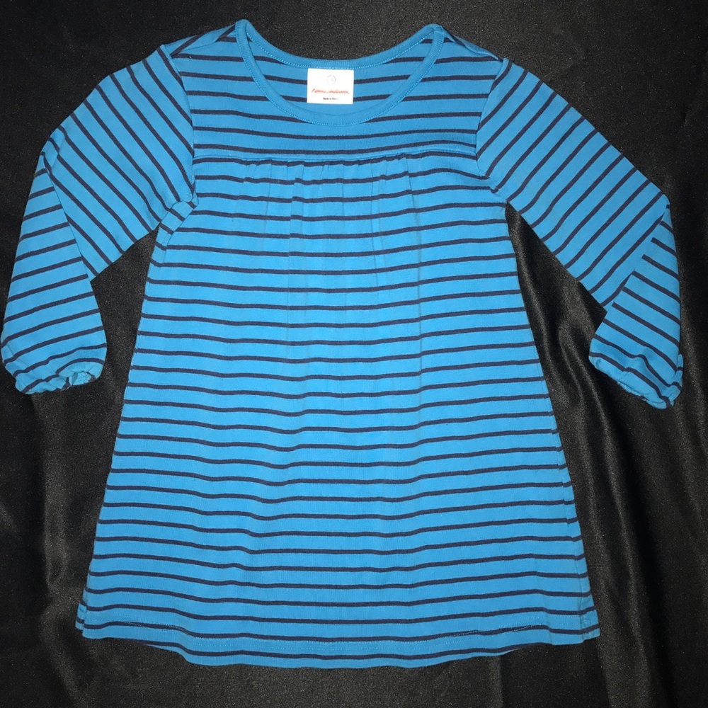 Hanna Andersson long sleeve dress 110 Sz 5