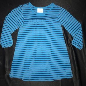 Hanna Andersson long sleeve dress 110 Sz 5