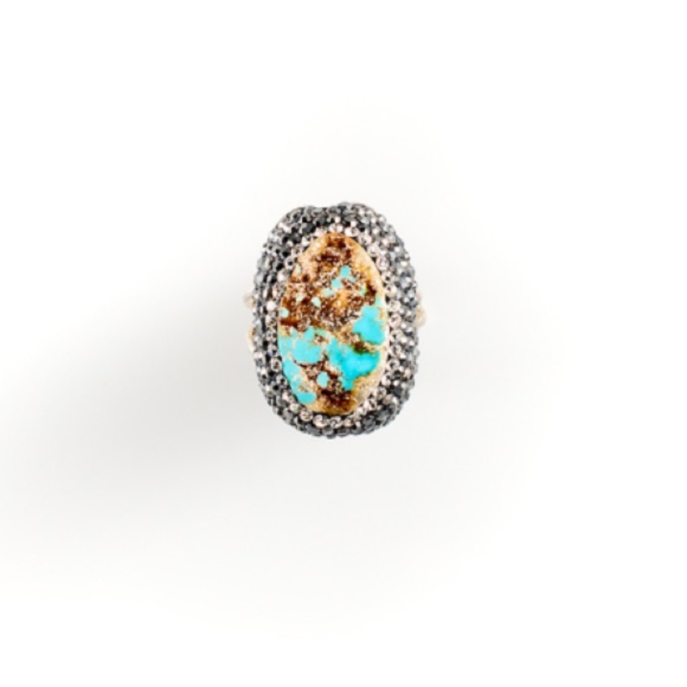 Multicolor Marble Ring