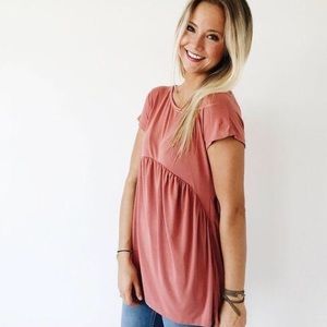 Roolee Virginia Babydoll in Mauve