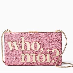 Kate spade who moi clutch NWT