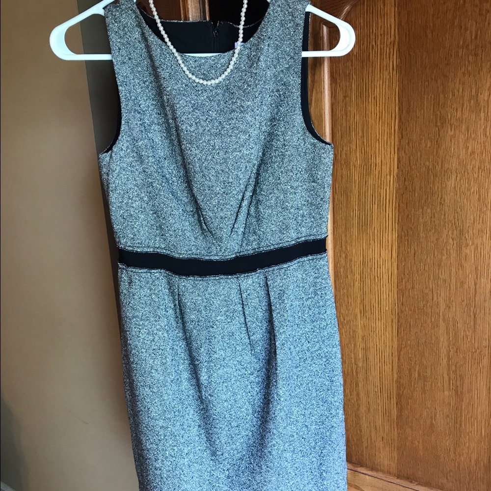 Tweed gray dress!