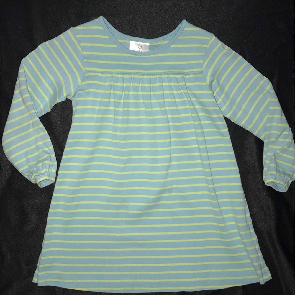 Hanna Andersson long sleeve dress 110 Sz 5