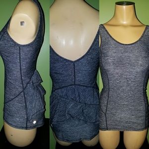 💟flash sale Lululemon tank ruffles sz 4