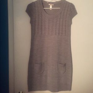 Heather Gray Knit Dress