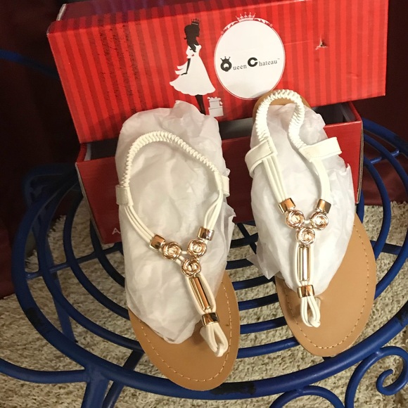 White Sandals - Picture 1 of 3