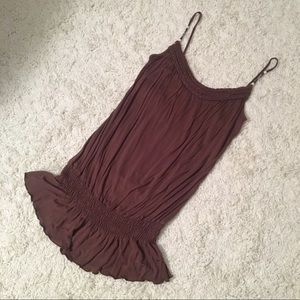 FOREVER 21 Brown Tank Top