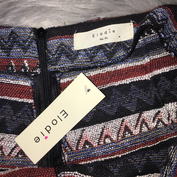 NWT Elodie Aztec/Boho Print Skort - Picture 4 of 4