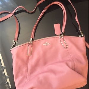 Pink Coach Day Bag