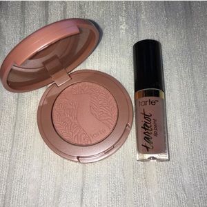 Tarte paaarty blush and birthday suit lip paint