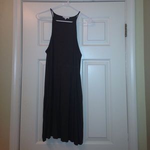 Socialite high neck swing dress