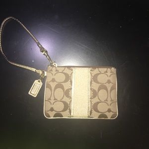 COACH wristlet. NWOT