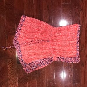 "Angie" Strapless Romper from Macy's Size Small