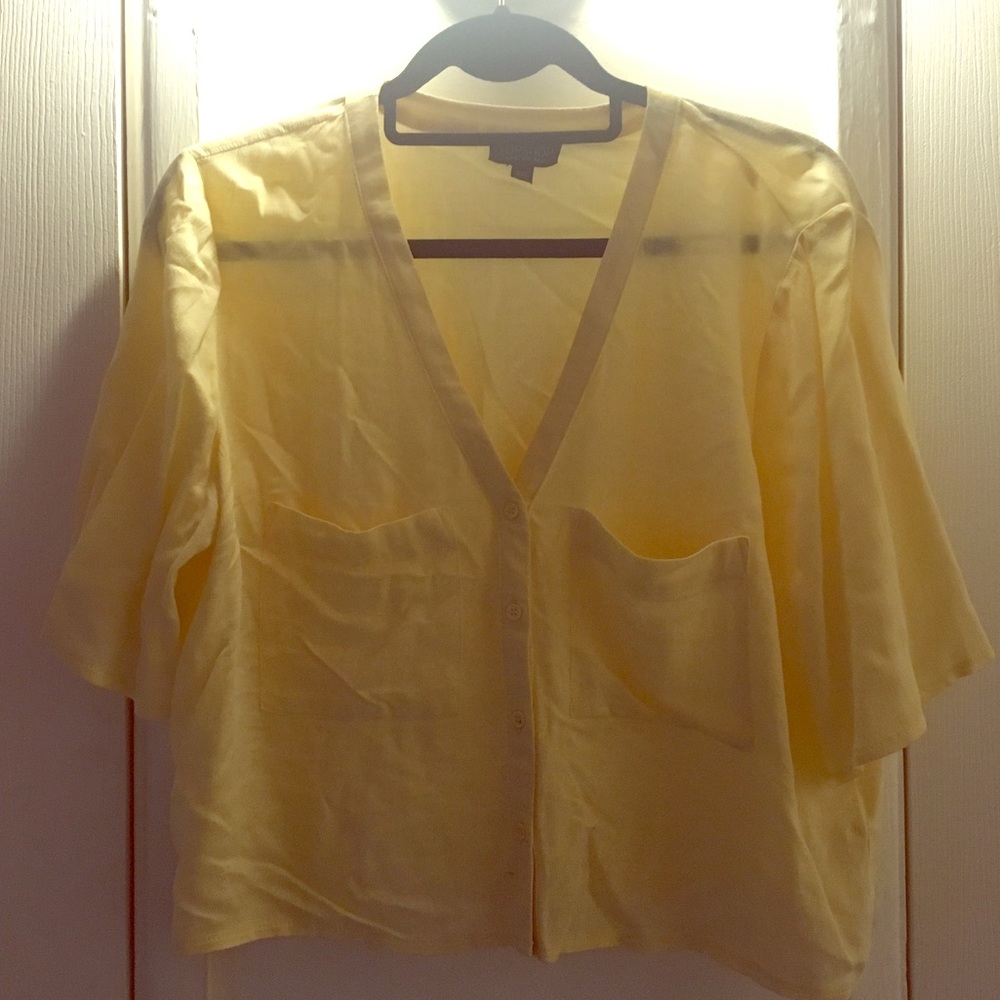 Top Shop Yellow T-shirt