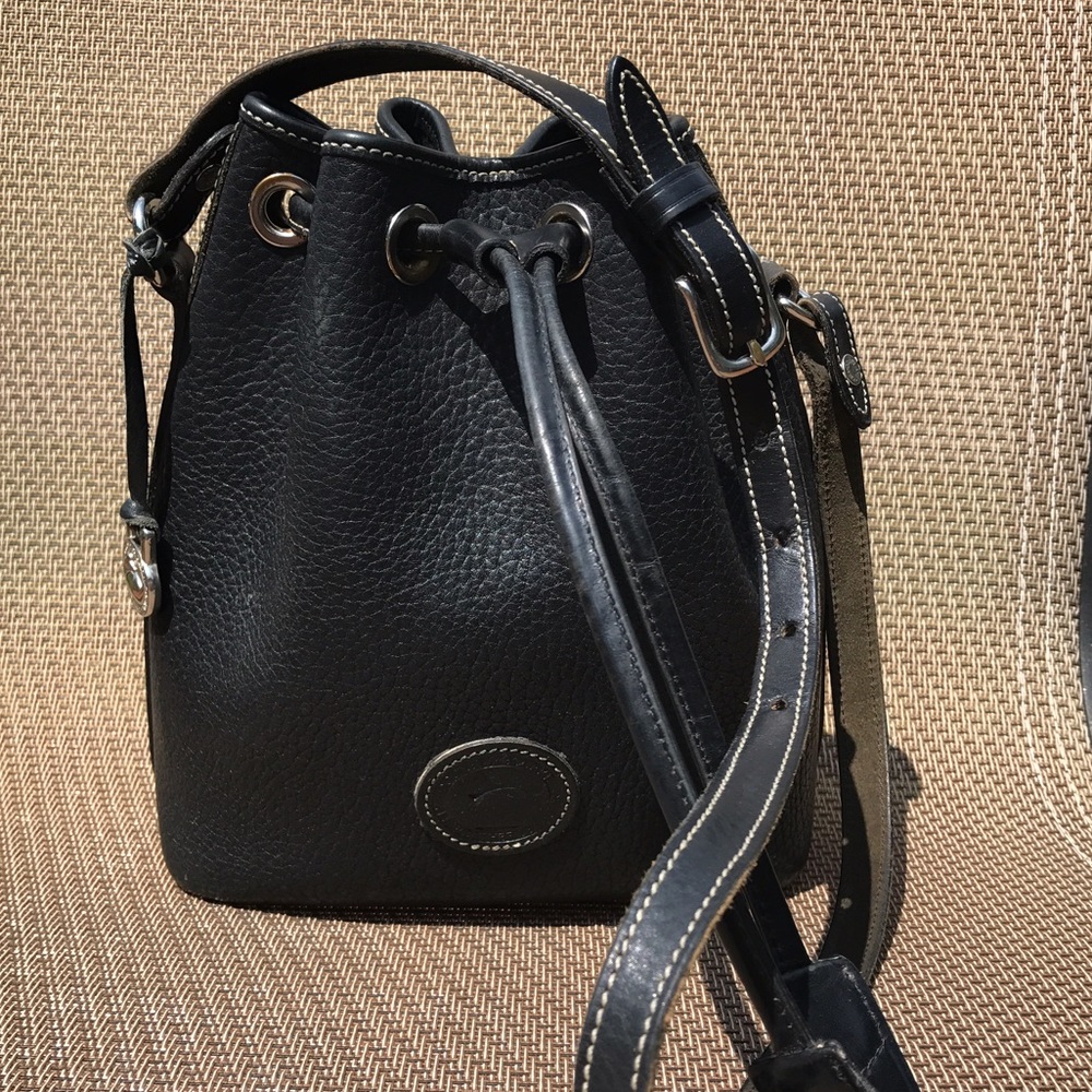 Vintage All Black Bucket Nickel Fob