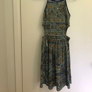 Patterned cutout Dress