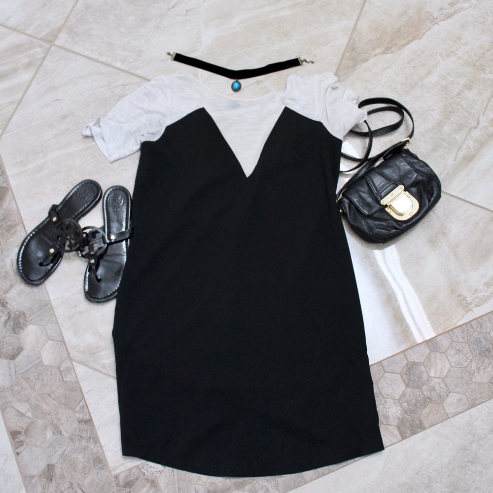 French Connection t shirt dress