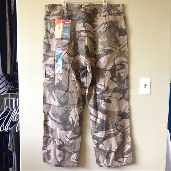 Wrangler Pants Wrangler Jeans Co Cargo Pant Cotton Camo Print Poshmark