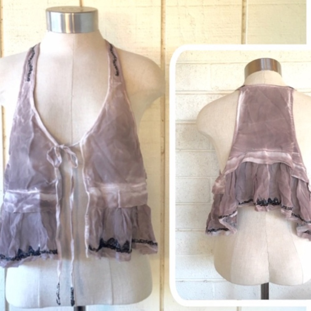 Free People Beaded Vest