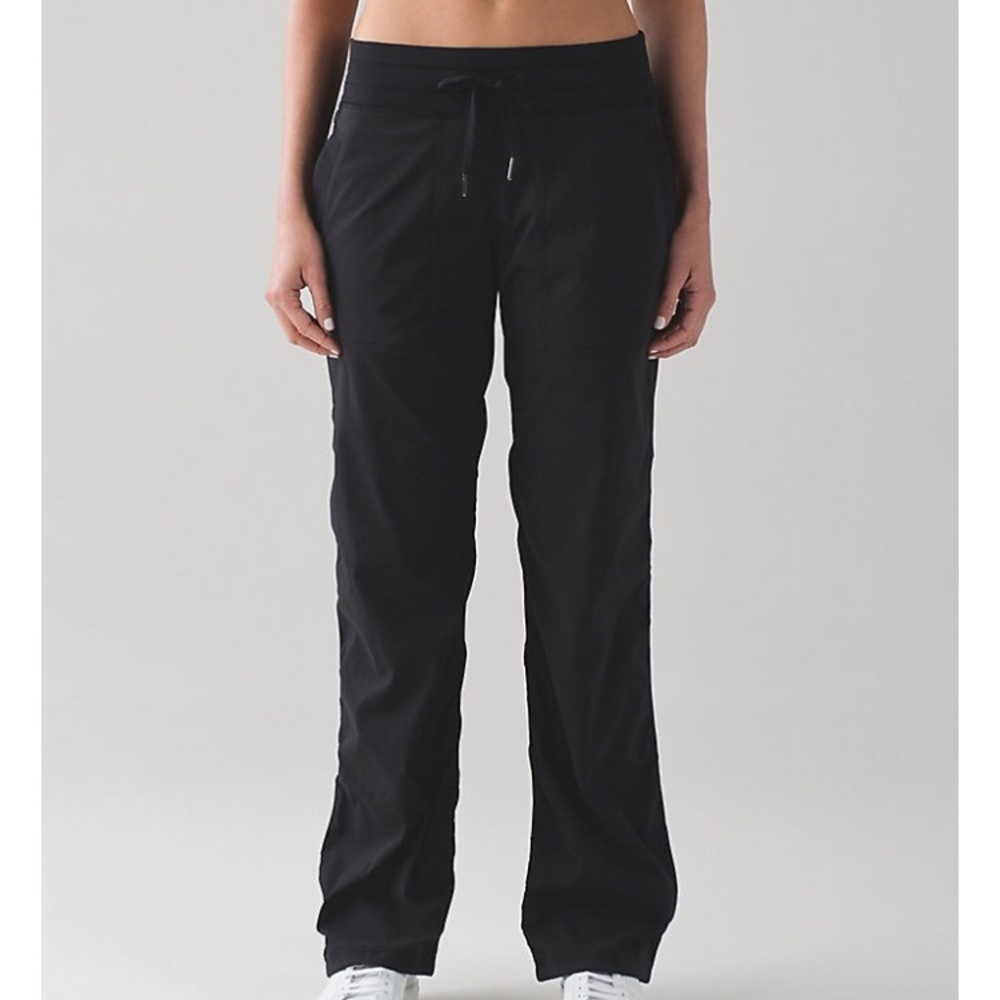 New Lululemon black studio pant
