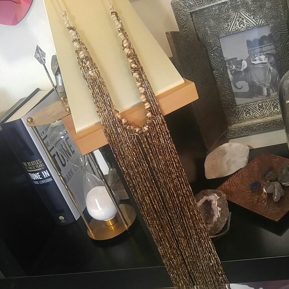 Altar'd State Fringe Beaded Necklace - Picture 2 of 4