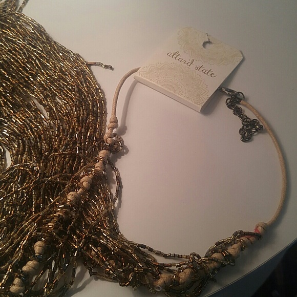 Altar'd State Fringe Beaded Necklace - Picture 4 of 4