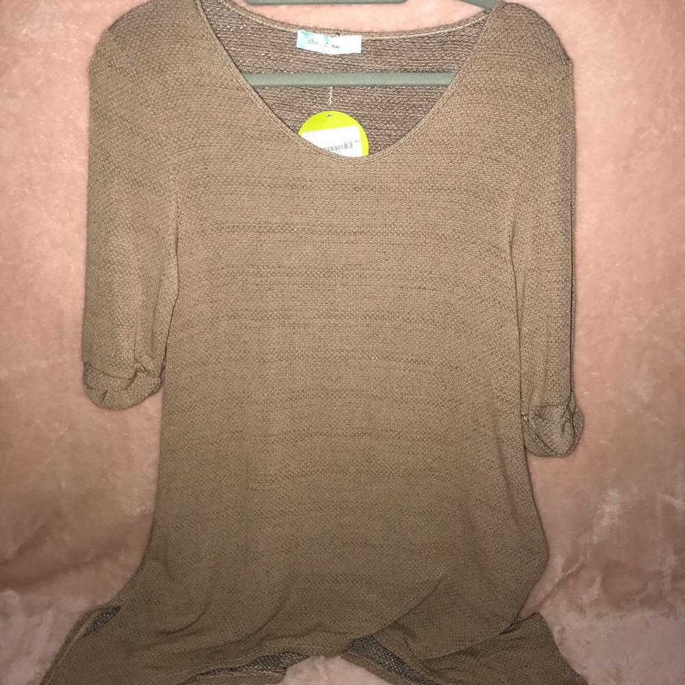 size L chris & carol boutique top or tunic