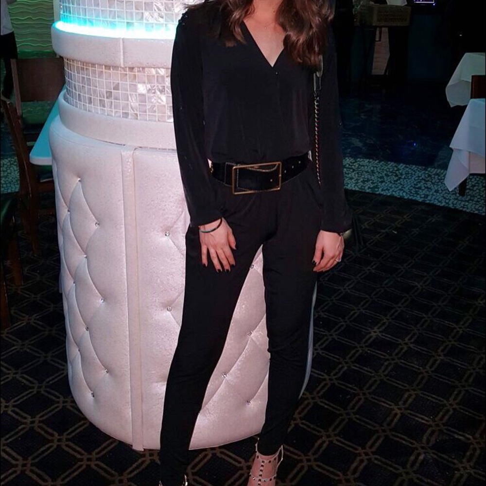 Black jumpsuit