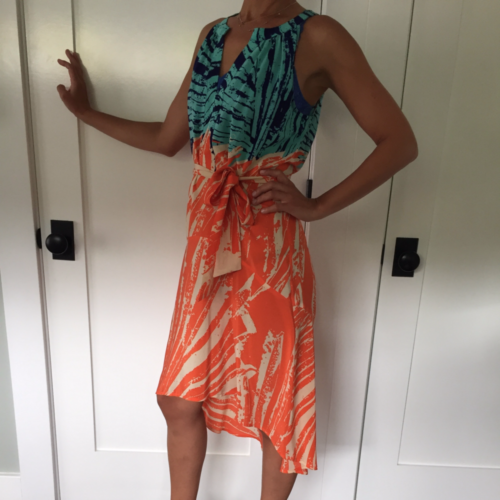 CHARLIE JADE SILK DRESS SIZE S