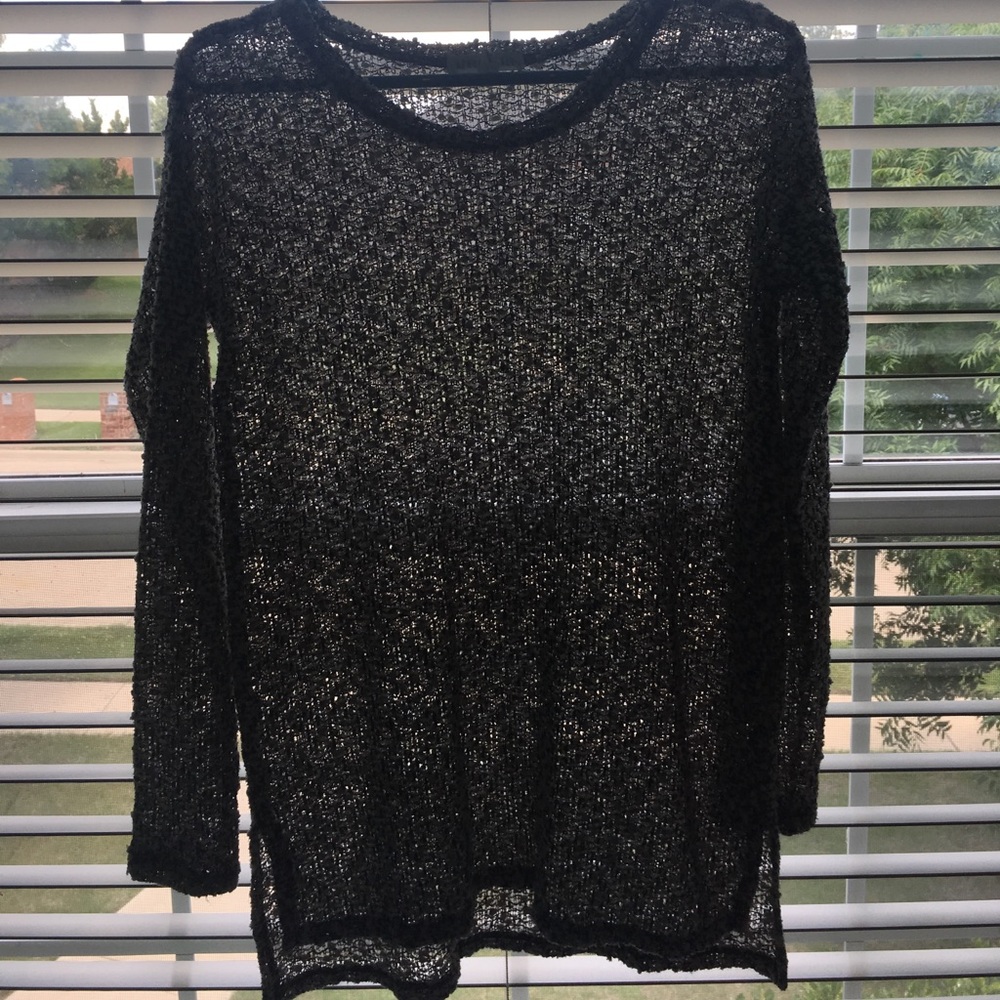 A long sleeve, back and white, Aeropostale sweater