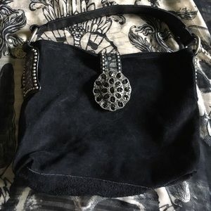 Leatherock Suede Bag