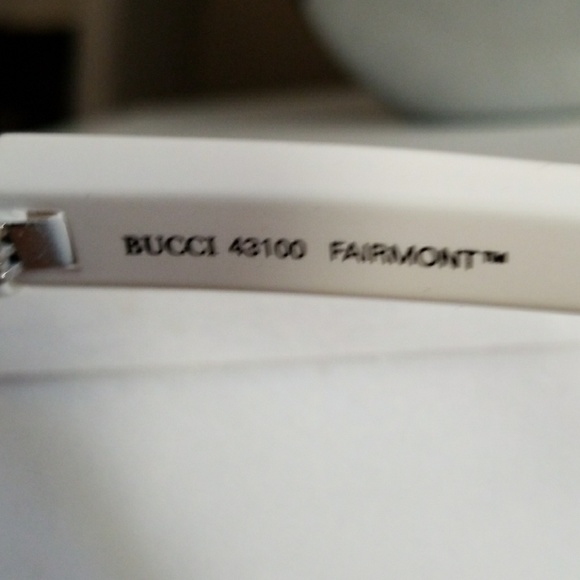 WHITE BUCCI MADE IN ITALY FRAMES - Picture 3 of 4