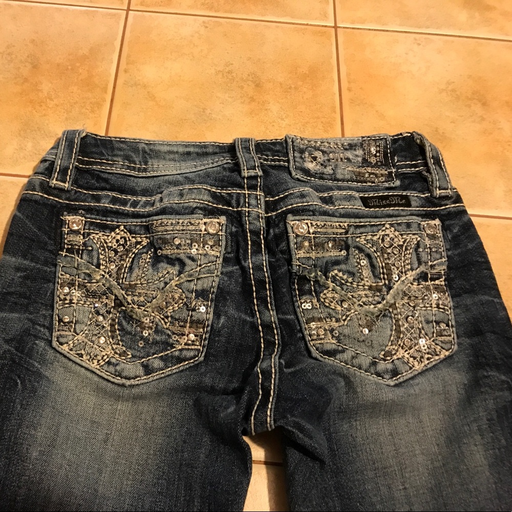 Girls Miss Me jeans size 10