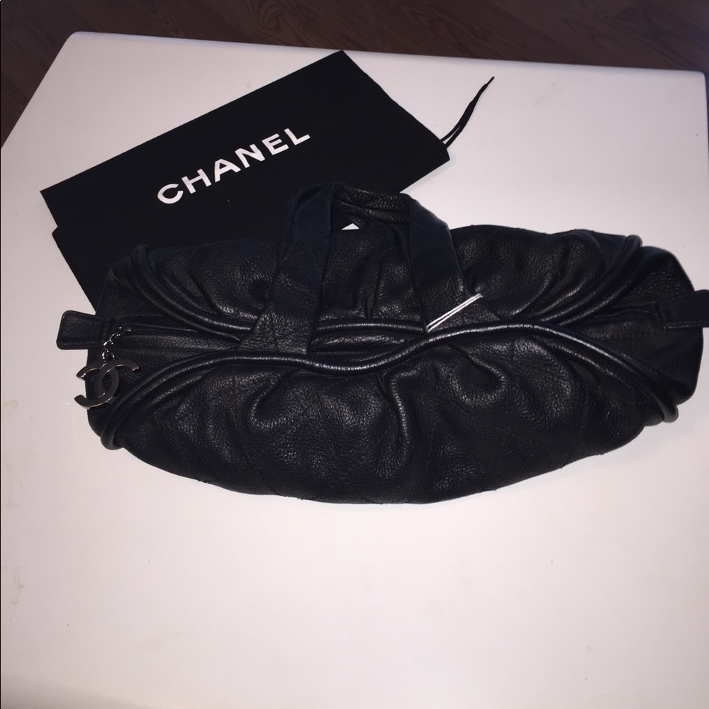 Small black Chanel handbag