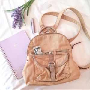 Fossil Cloth Backpack Purse