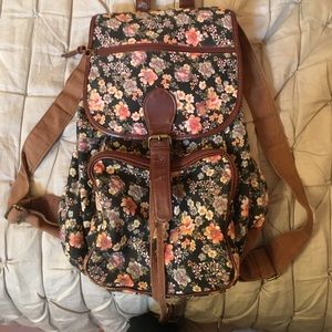 Floral Backpack