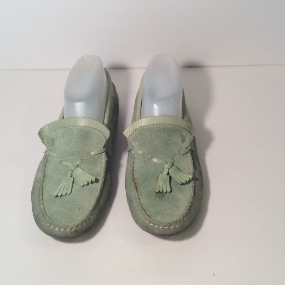 Tod's suede loafers