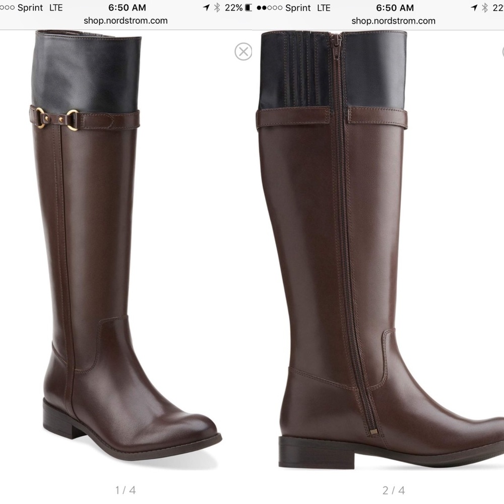SALE Host Pick! 📚🎒✏️Clarks Leather Riding Boots