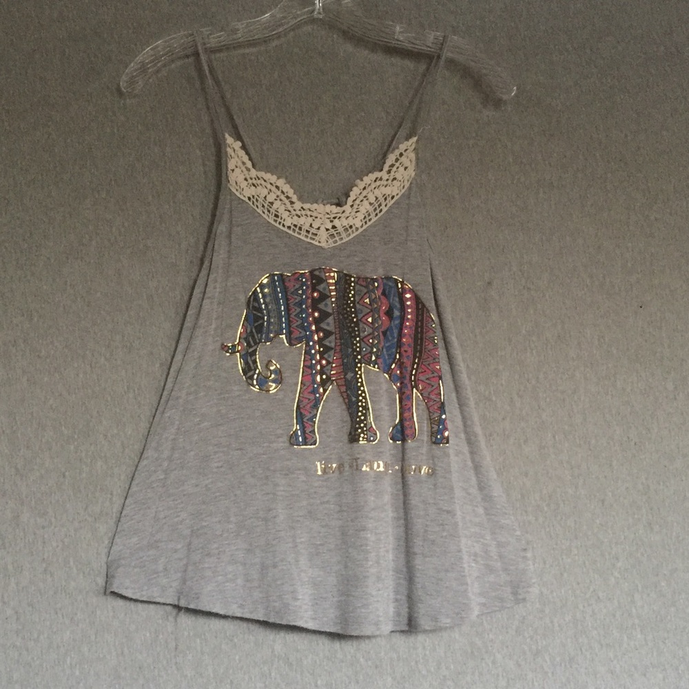Soft and comfy Elephant Tank Top