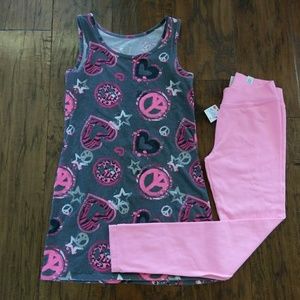 Justice Tank Dress and Leggings/NWT