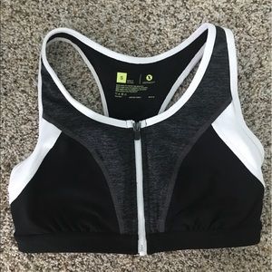 Zip Sports Bra